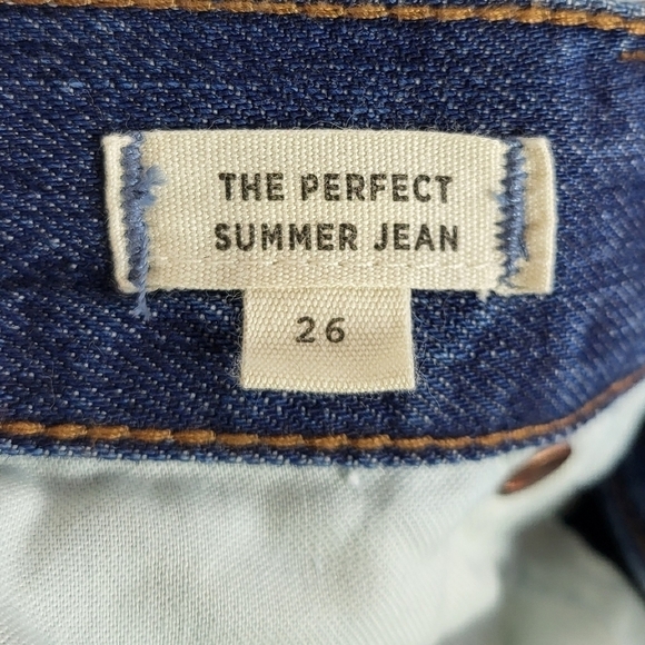 Madewell The Perfect Summer Jean: Destructed Edition in Robinson Wash Size 26 - Picture 14 of 16